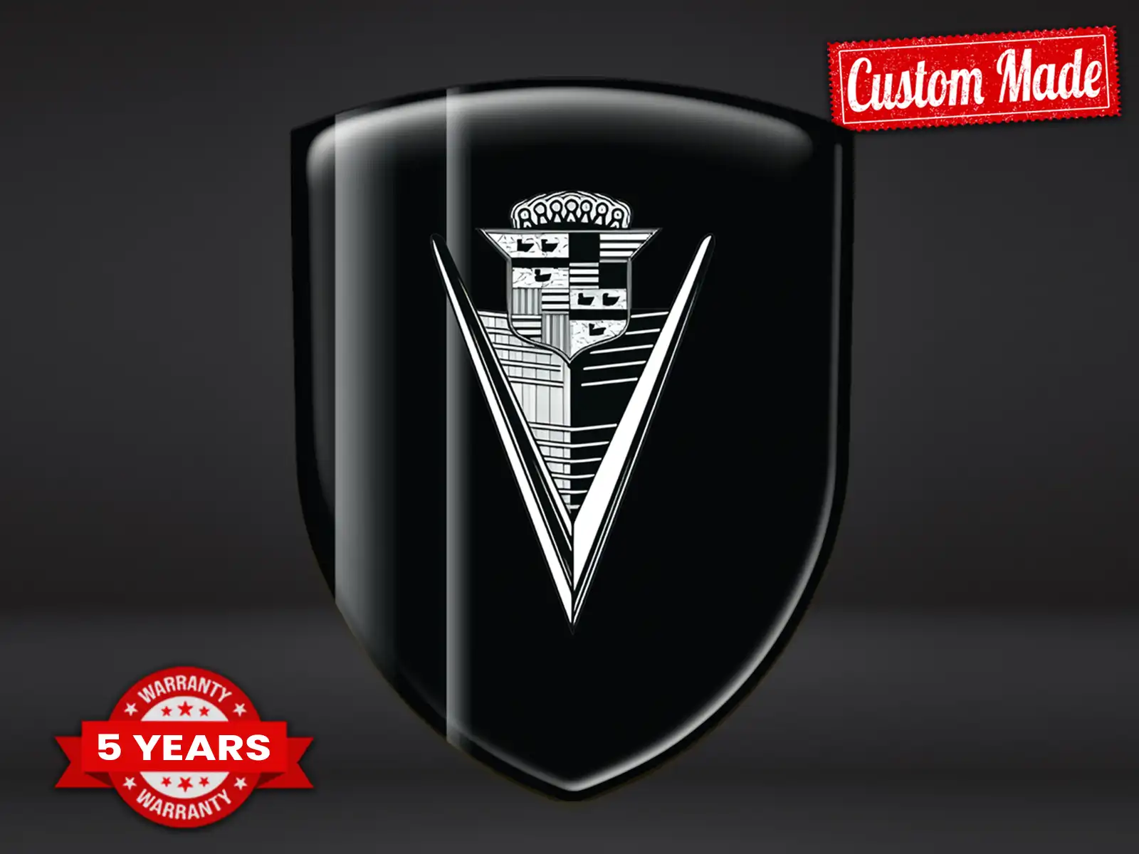 Cadillac Resina Calcomanía Edición Exclusiva Pegatinas Cúpula ST